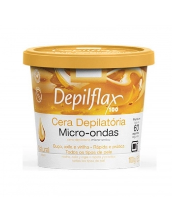 CERA MICRO ONDAS DEPILFLAX 100G NATURAL