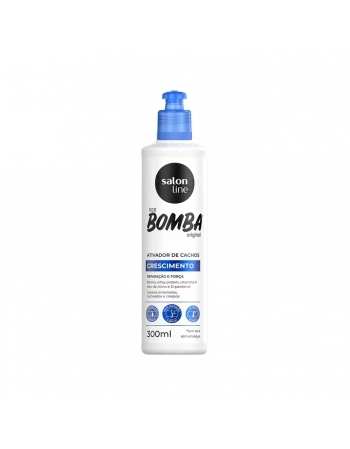 ATIVADOR CACHOS SALON LINE 300ML BOMBA ORIGINAL