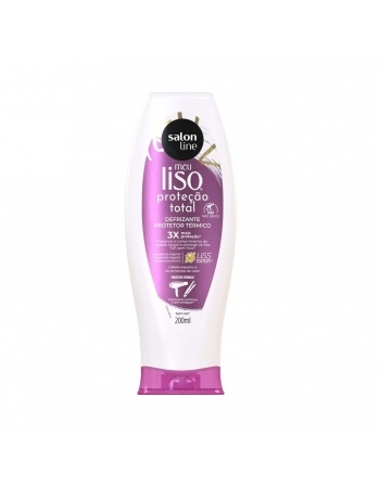 DEFRIZANTE SALON LINE 200ML MEU LISO PROTECAO TOTAL