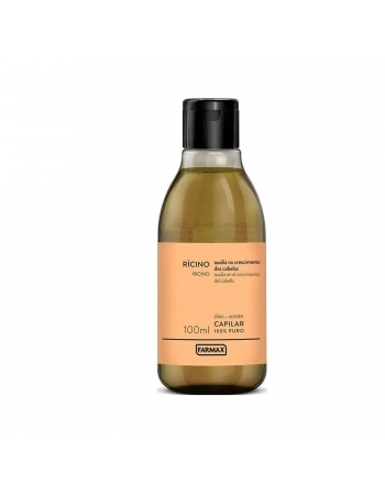 OLEO CAPILAR FARMAX 100ML RICINO PURO