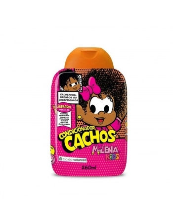 CONDICIONADOR MILENA KIDS 260ML CABELOS CACHEADOS