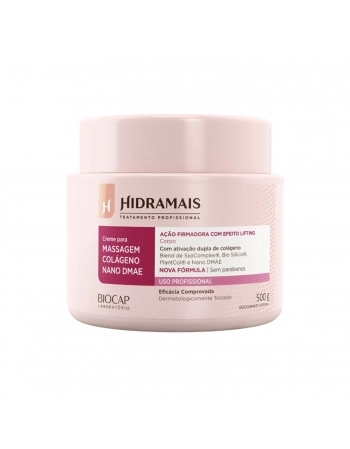 CREME MASSAGEM HIDRAMAIS 500G COLAGENO NANO DMAE