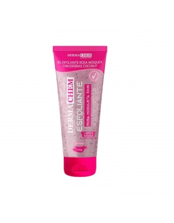 GEL FACIAL ESFOLIANTE DERMACHEM 100G ROSA MOSQUETA