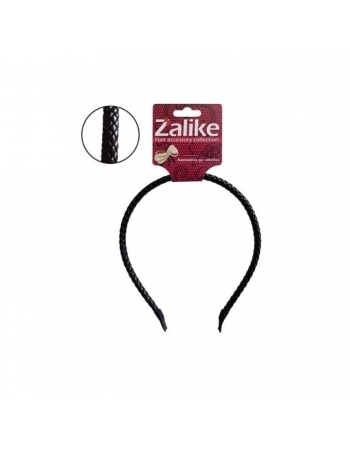 TIARA ZALIKE TRANCADA PVC PRETA 236