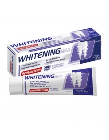 GEL DENTAL DENTALCLEAN WHITENING MAX 90G C/FLUOR