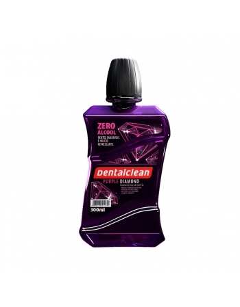 ENXAGUANTE BUCAL DENTALCLEAN 300ML PURPLE DIAMOND ZERO ALCOOL
