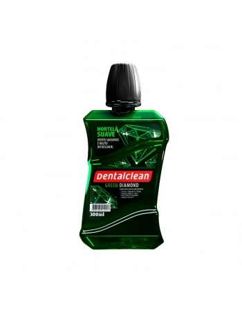 ENXAGUANTE BUCAL DENTALCLEAN 300ML GREEN DIAMOND HORTELA