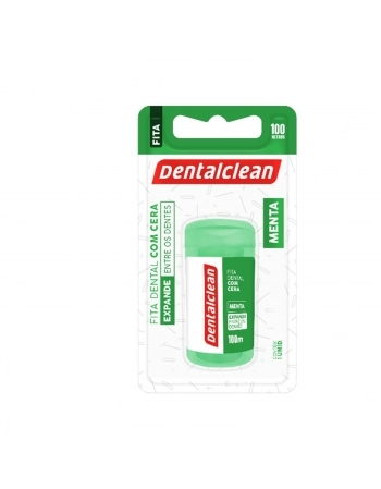 FITA DENTAL DENTALCLEAN C/CERA 100M MENTA
