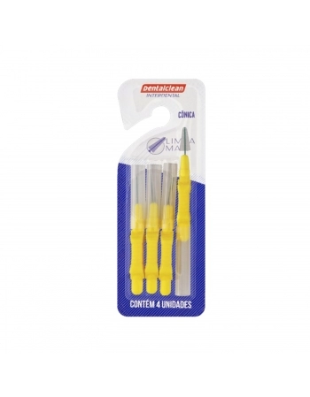 ESCOVA DENTAL DENTALCLEAN INTERDENTAL CONICA C/4UND