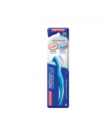 ESCOVA DENTAL DENTALCLEAN P/DENTADURA/APARELHOS PROTESE PLUS DURA