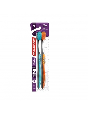ESCOVA DENTAL DENTALCLEAN L2P1 DUAL BLACK MACIA