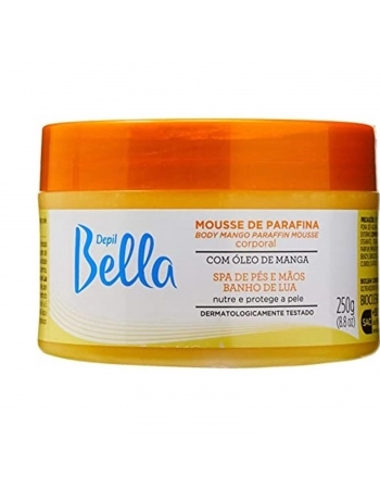 MOUSSE DE PARAFINA DEPIL BELLA 250G OLEO MANGA