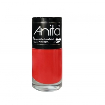 ESMALTE ANITA DESPEDIDA DE SOLTEIRA VERMELHO #VAI CASAR CREMOSO 1023