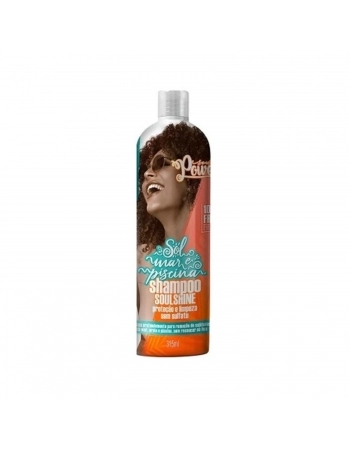 SHAMPOO SOUL POWER 315ML SOULSHINE SOL MAR E PISCINA SEM SULFATO