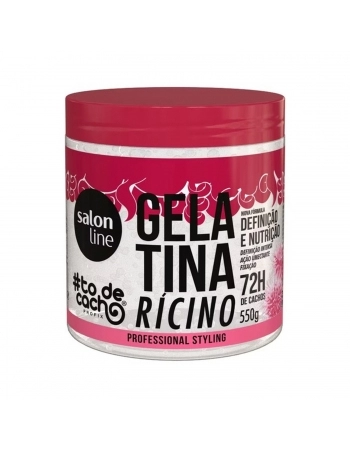 GELATINA SALON LINE 550G TO DE CACHO RICINO
