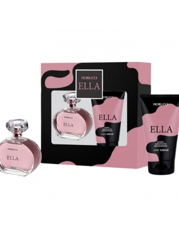 KIT FIORUCCI DEO COLONIA 100ML+LOCAO HIDRATANTE 150ML ELLA