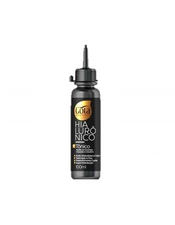 TONICO CAPILAR GOTA DOURADA 100ML HIALURONICO