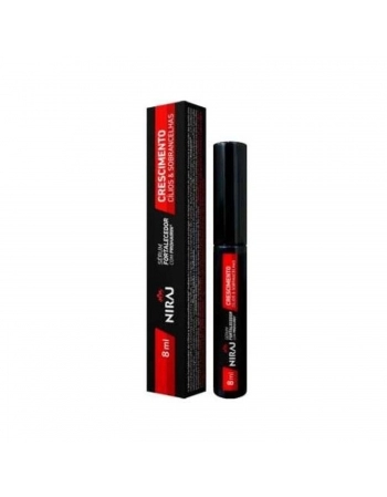 SERUM FORTALECEDOR NIRAJ 8ML CRESCIMENTO CILIOS & SOBRANCELHA