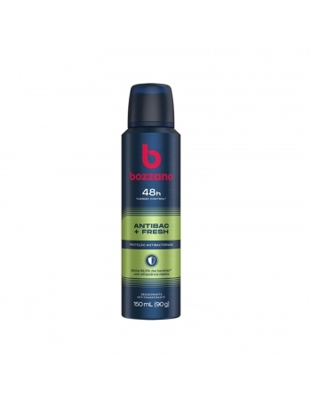 DESODORANTE ANTITRANSPIRANTE BOZZANO MASCULINO 150ML ANTIBACTERIANO FRESH