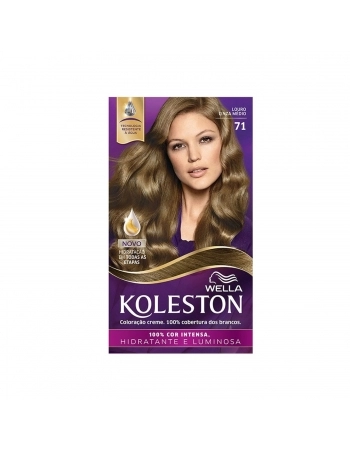 TINTURA KOLESTON KIT 71 LOURO CINZA MEDIO