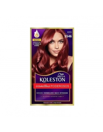 TINTURA KOLESTON KIT 5546 VERMELHOS PODEROSOS AMORA