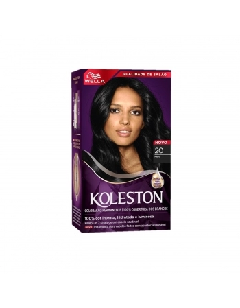 TINTURA KOLESTON KIT 20 PRETO