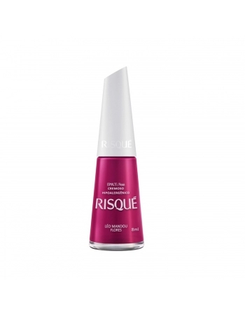ESMALTE RISQUE CREMOSO SEM BLISTER LEO MANDOU FLORES