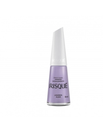 ESMALTE RISQUE CREMOSO SEM BLISTER LAVANDA ALMA