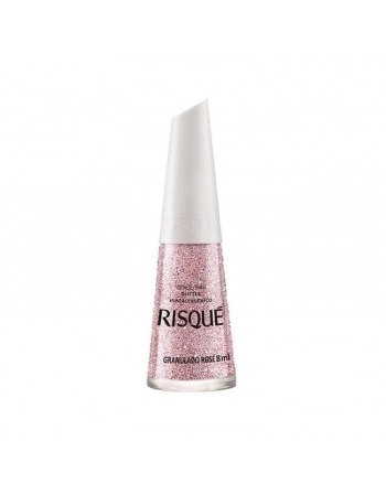 ESMALTE RISQUE CREMOSO SEM BLISTER GRANULADO ROSE