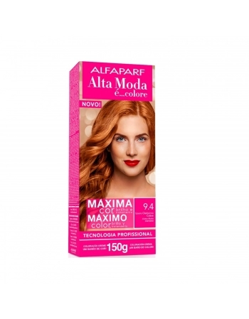 TINTURA ALTA MODA 9.4 LOURO CLARISSIMO COBRE