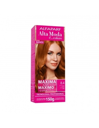 TINTURA ALTA MODA 8.4 LOURO CLARO COBRE