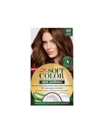 TONALIZANTE SOFT COLOR KIT 60 LOURO ESCURO