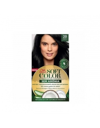 TONALIZANTE SOFT COLOR KIT 20 PRETO