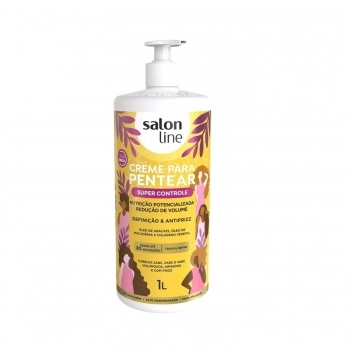 CREME DE PENTEAR SALON LINE 1 LITRO SUPER CONTROLE