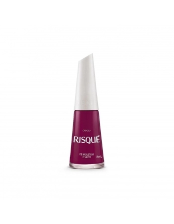 ESMALTE RISQUE CREMOSO SB DE MOLETOM E SALTO