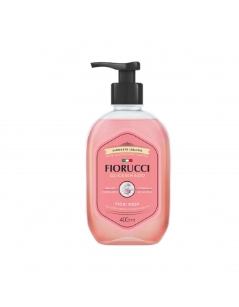 SABONETE LIQUIDO FIORUCCI 400ML GLICERINADO ROSA