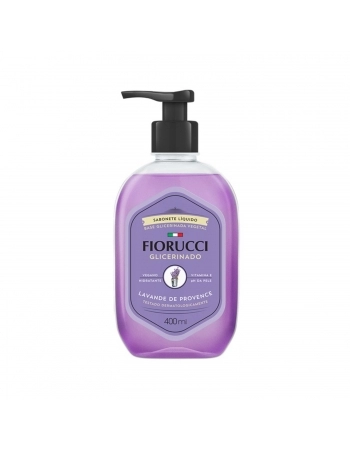 SABONETE LIQUIDO FIORUCCI 400ML GLICERINADO LAVANDE PROVENCE 4