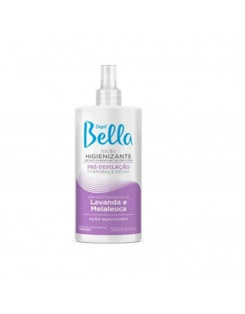 LOCAO HIGENIZANTE PRE DEPILAÇAO DBELLA 500ML LAVANDA/MELALEUCA