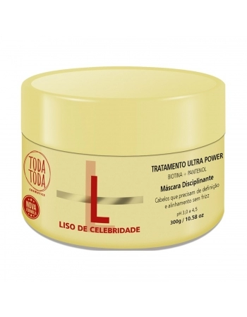 MASCARA TODA TODA 300GR LISO CELEBRIDADE