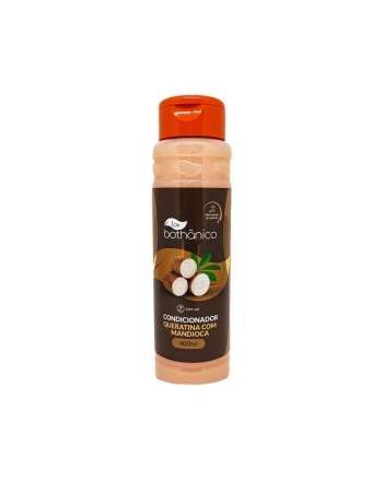 CONDICIONADOR TOK BOTHANICO 400ML SEM SAL QUERATINA COM MANDIOCA