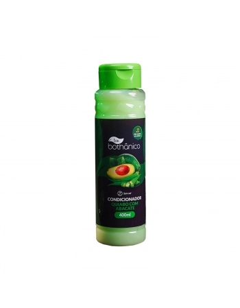 CONDICIONADOR TOK BOTHANICO 400ML SEM SAL QUIABO COM ABACATE