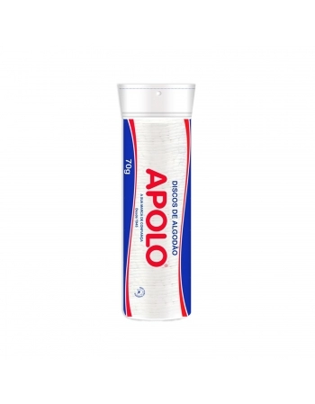 ALGODAO APOLO 70G DISCO LIMPEZA FACIAL