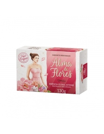 SABONETE ALMA FLORES 130G FLORAL INTENSE