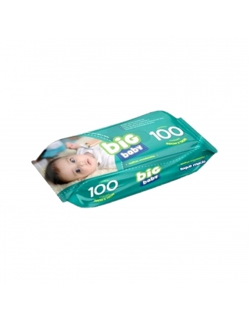 TOALHAS UMEDECIDAS BIG BABY 100UN