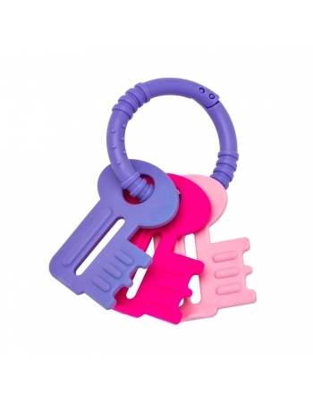 MORDEDOR LOLLY 7046 CHAVES BLISTER ROSA