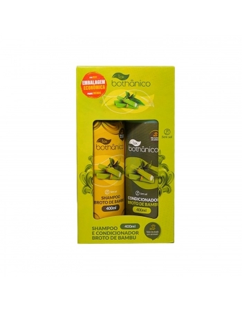 KIT SHAMPOO+CONDICIONADOR TOK BOTHANICO 400ML S SAL BROTO DE BAMBU