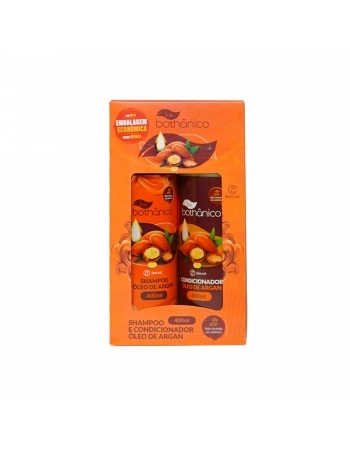 KIT SHAMPOO+CONDICIONADOR TOK BOTHANICO 400ML S SAL OLEO ARGAN