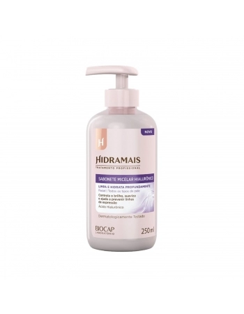 SABONETE LIQUIDO HIDRAMAIS 250ML MICELAR ACIDO HIALURONICO