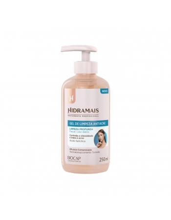 GEL LIMPEZA HIDRAMAIS 250ML ANTIACNE