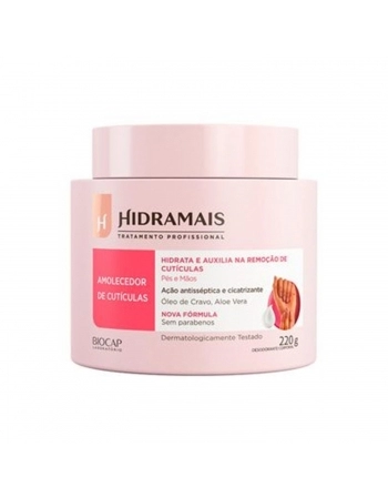 CREME AMOLECEDOR CUTICULAS HIDRAMAIS 220G OLEO CRAVO/ALOE VERA